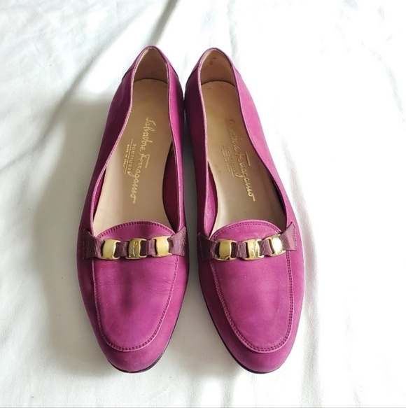 Salvatore Ferragamo Shoes - Salvatore Ferragamo Vintage Flat Loafers US 8